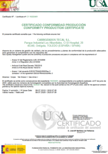 Certificado Conformidad 2024-2025